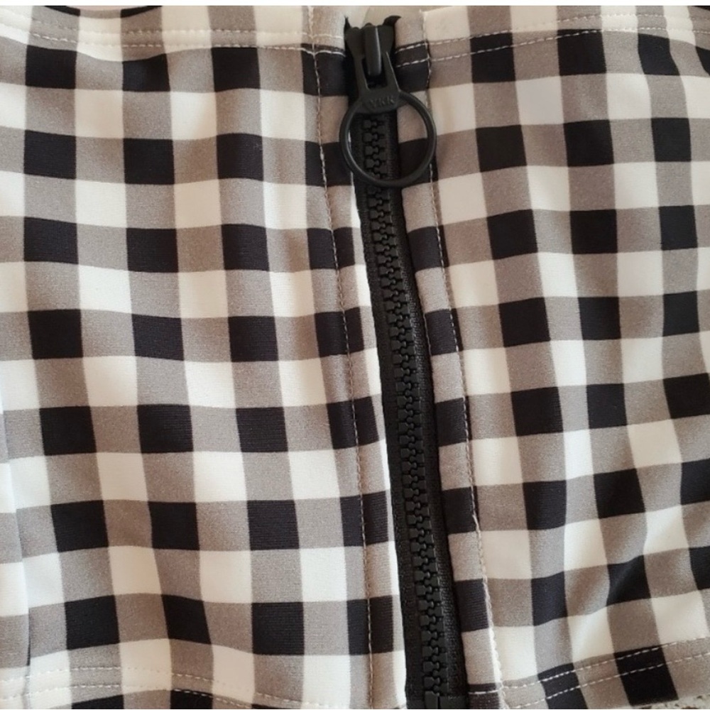 Betsey Johnson Plaid Swimsuit Set~Small - Picture 6 of 6